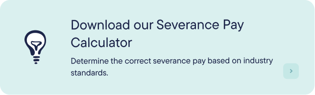 Calculation of severance pay - Labour Lawyer
